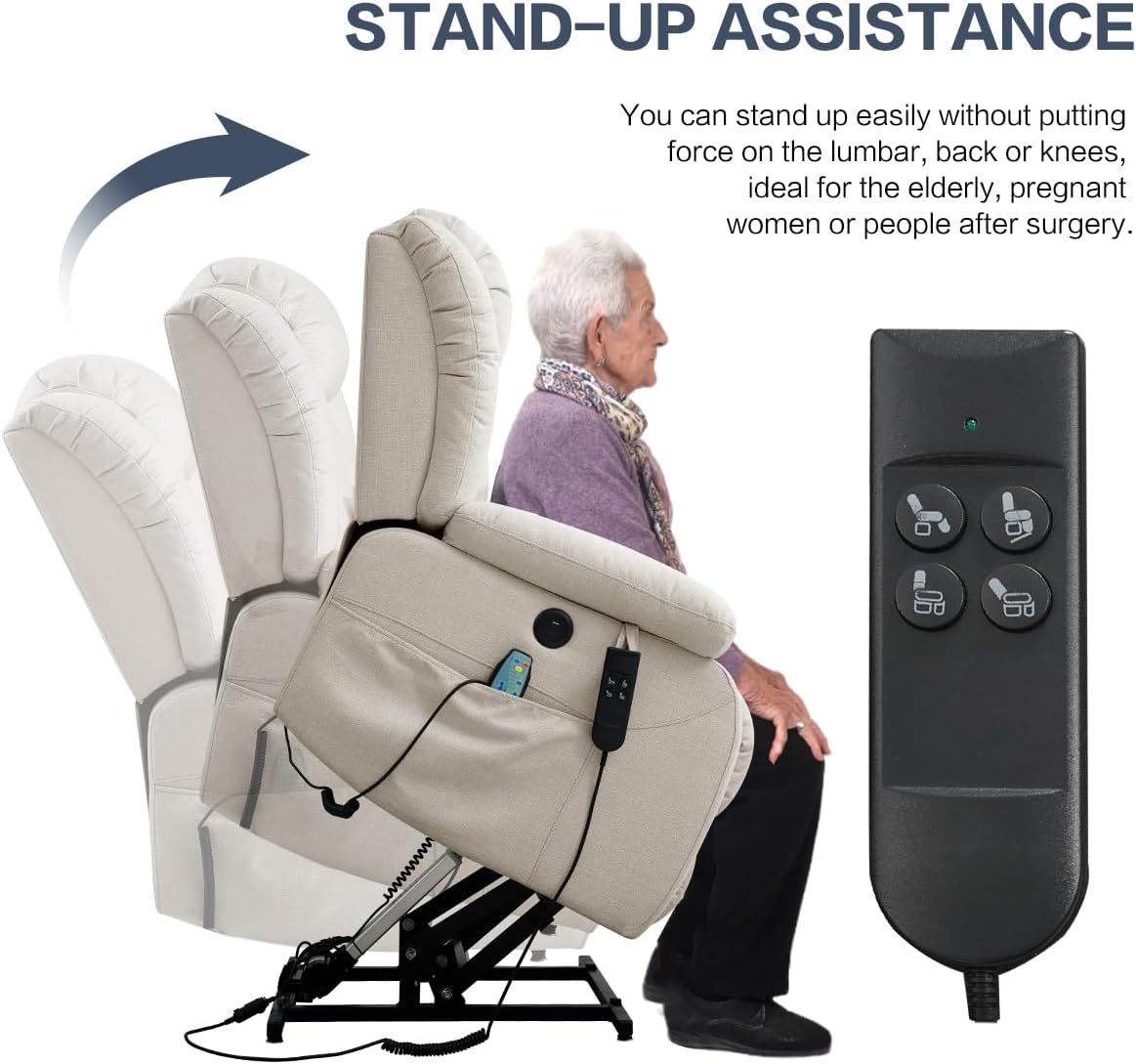 Infinite Position Dual Motor Power Lift Chair