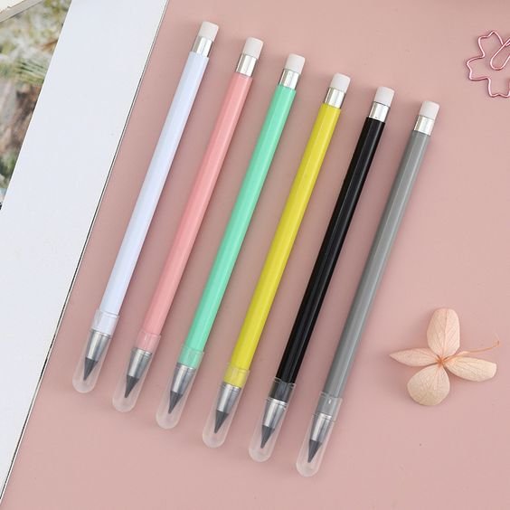 Eternal Pencil - Everlasting Infinity Pencil with Eraser for Writing, Sketch, Drawing 4.9 based on 12 reviews