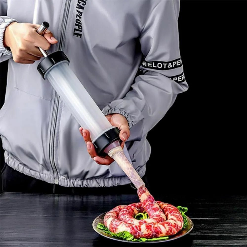 Manual Sausage Machine - Food Grade Kitchen Sausage Stuffer Tool for Household Use
