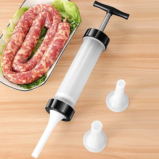 Manual Sausage Machine - Food Grade Kitchen Sausage Stuffer Tool for Household Use
