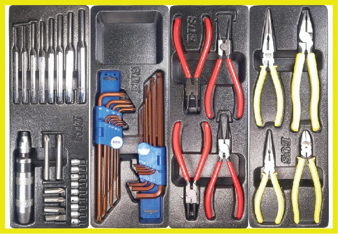7 Drawer Tool Cabinet 323pcs Pro Plus Set