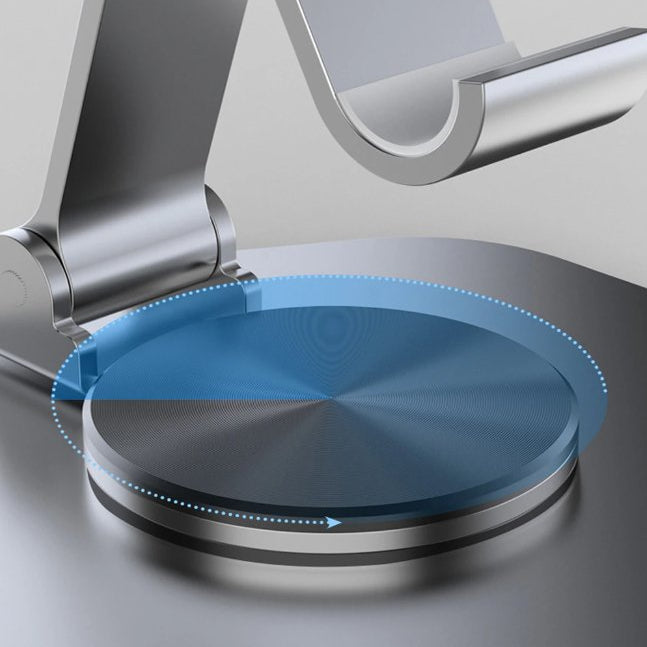 360° Phone Holder Stand - Metal Rotating Stand