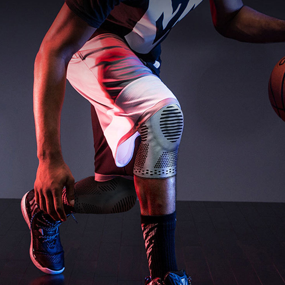 Knee Compression Sleeve - Knee Support Brace Patella Protector for Cycling, Running, Basketball and Football