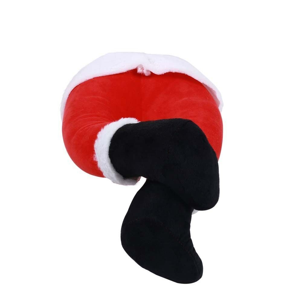 Plush Santa Legs for Christmas Tree - Christmas Tree Decoration Santa Claus Legs