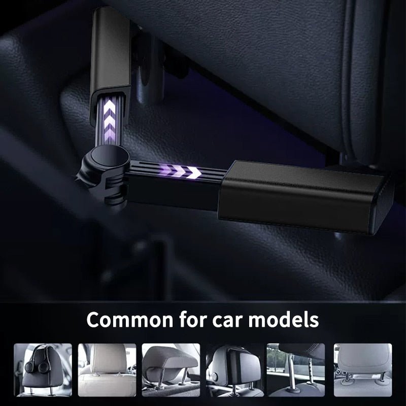 Telescopic Car Phone Holder - 4-12.9 inch Universal Phone Stand for iPhone iPad