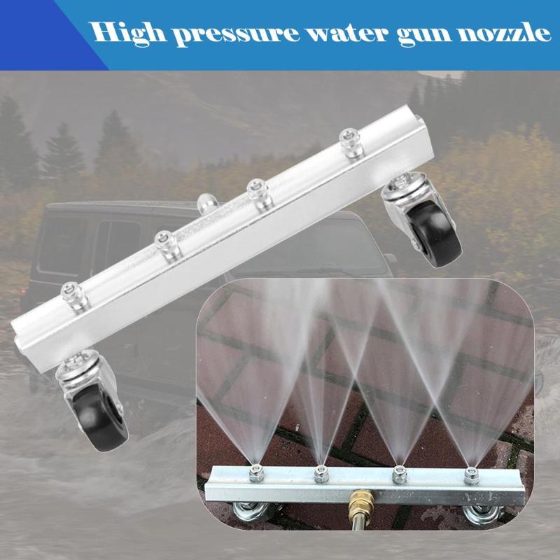 Undercarriage Pressure Washing Attachment - Under Car Washer with Swivel Wheels